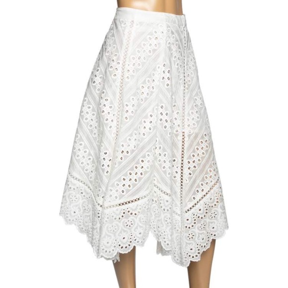 Zimmermann Embroidered Skirt - Picture 1 of 8